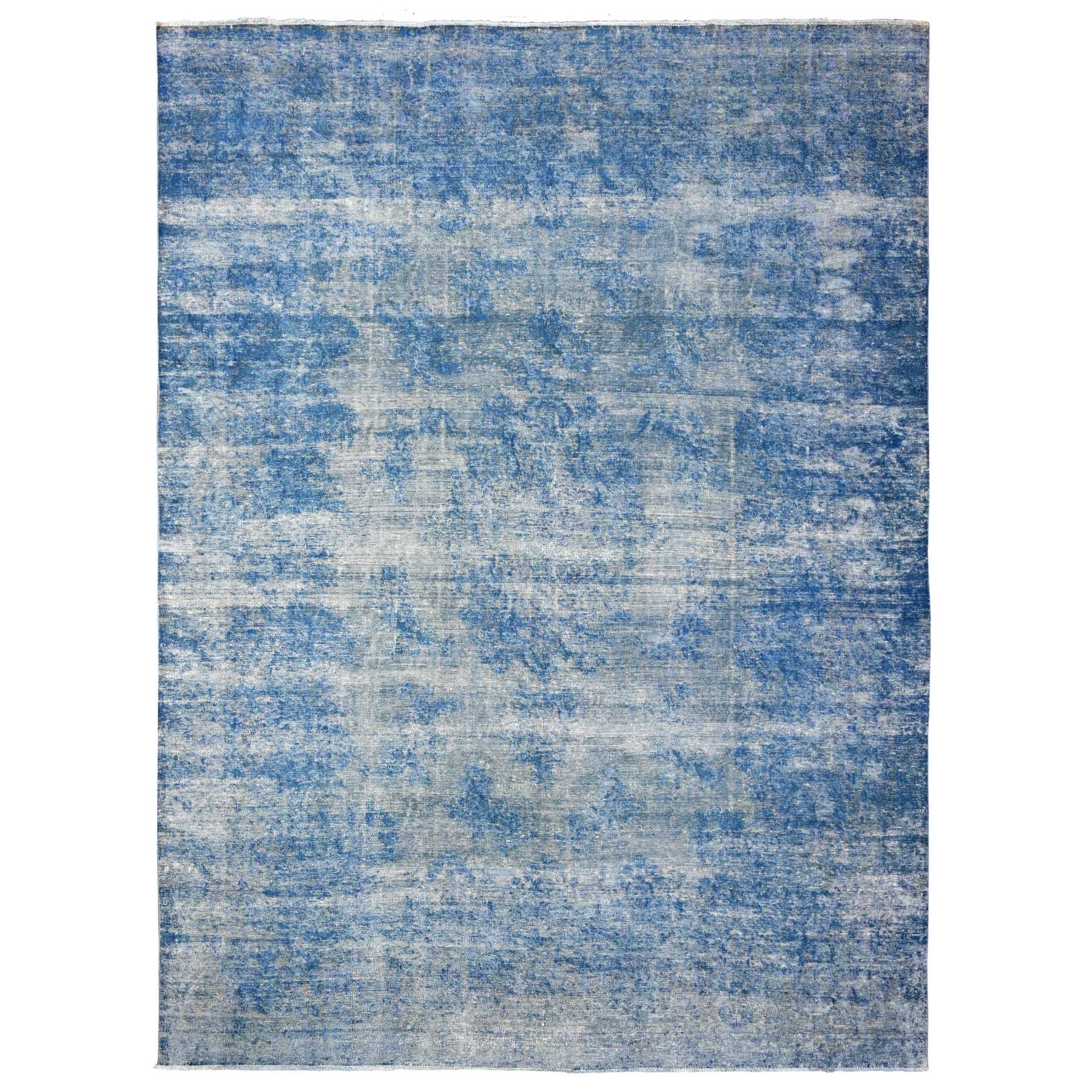 Transitional Wool Hand-Knotted Area Rug 9'5